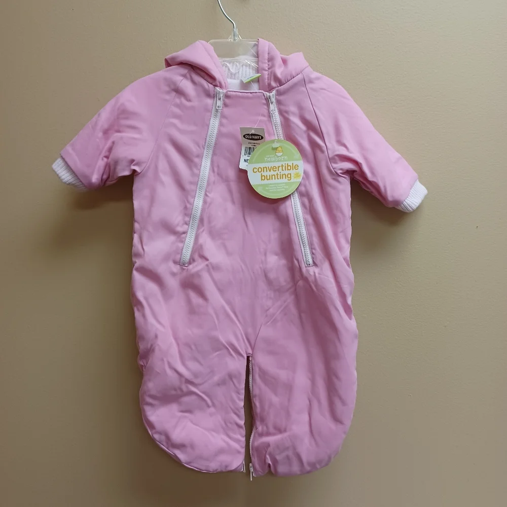 New newborn convertible baby bunting